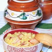 Каша пшённая со шкварками