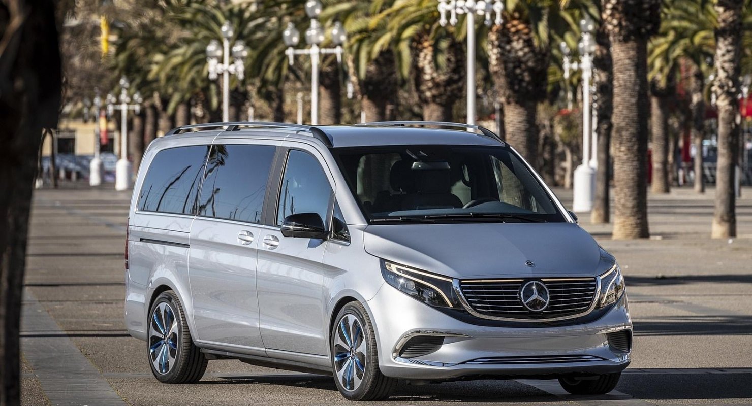 Электрический минивэн Mercedes EQV: Серийная версия