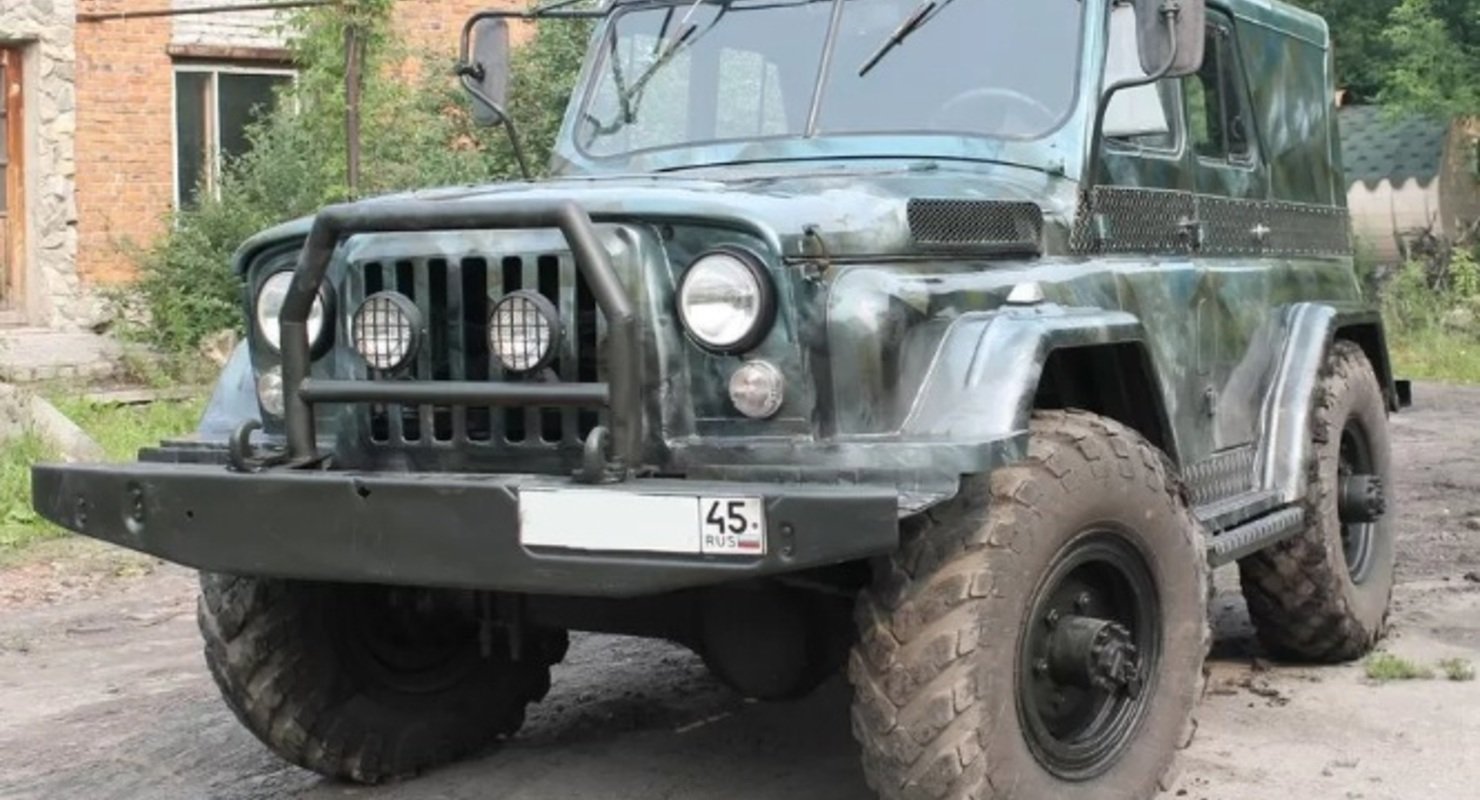 Самодельный «бигфут» на базе ГАЗ-66–11