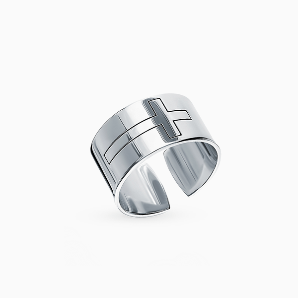 Кольцо SL, серебро 