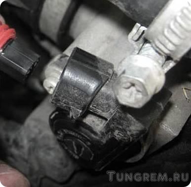 Датчик положения дроссельной заслонки Lada Kalina