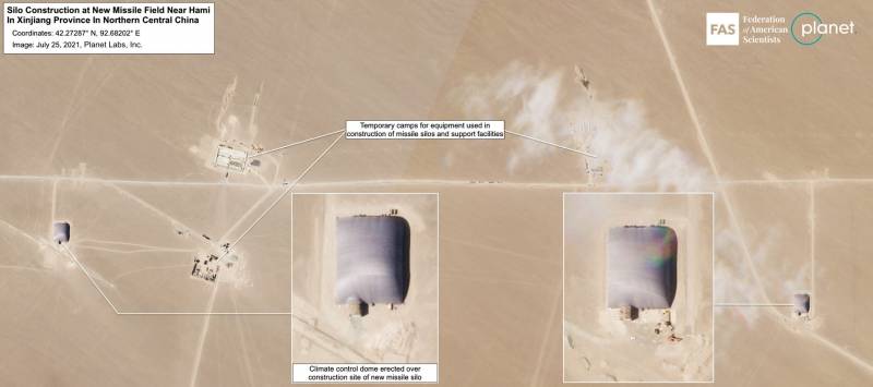 Еще 110 шахт. Новый позиционный район ракетных войск НОАК армия