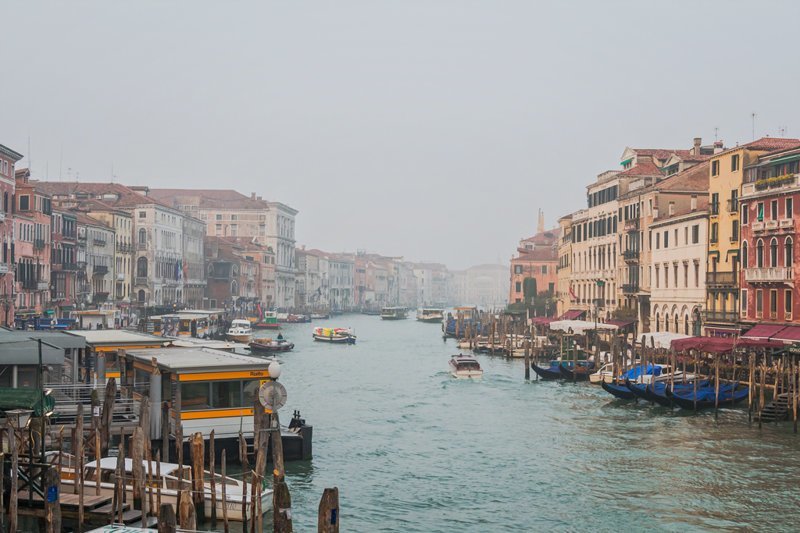 Есть запрещено! Что еще нельзя делать в Венеции? венеция, законы, италия, путешествия, туман