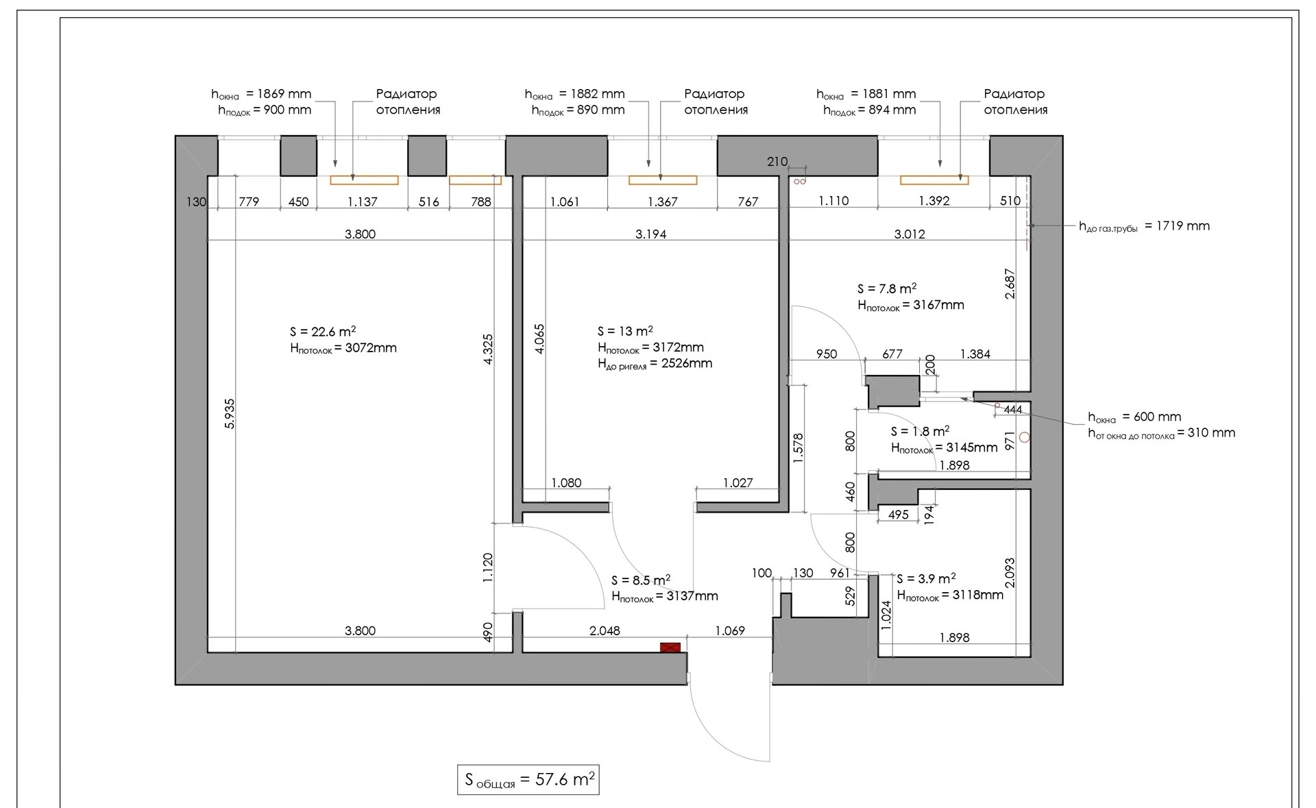 Новая планировка двушки в старом доме Новая планировка двушки в старом доме идеи для дома,интерьер и дизайн