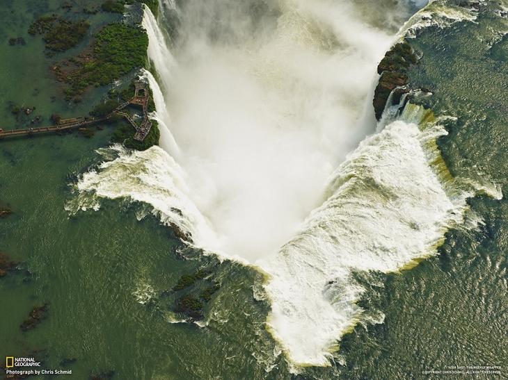 Водопад Горло дьявола. Водопады Игуасу в Бразилии и Аргентине
