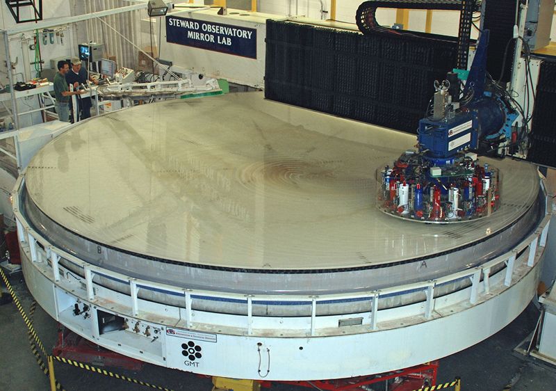 Как делают гигантские зеркала для телескопов телескоп, вселенная