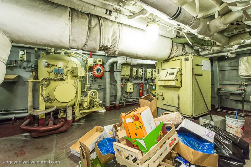 ледокол, кухня, каюта, экскурсия