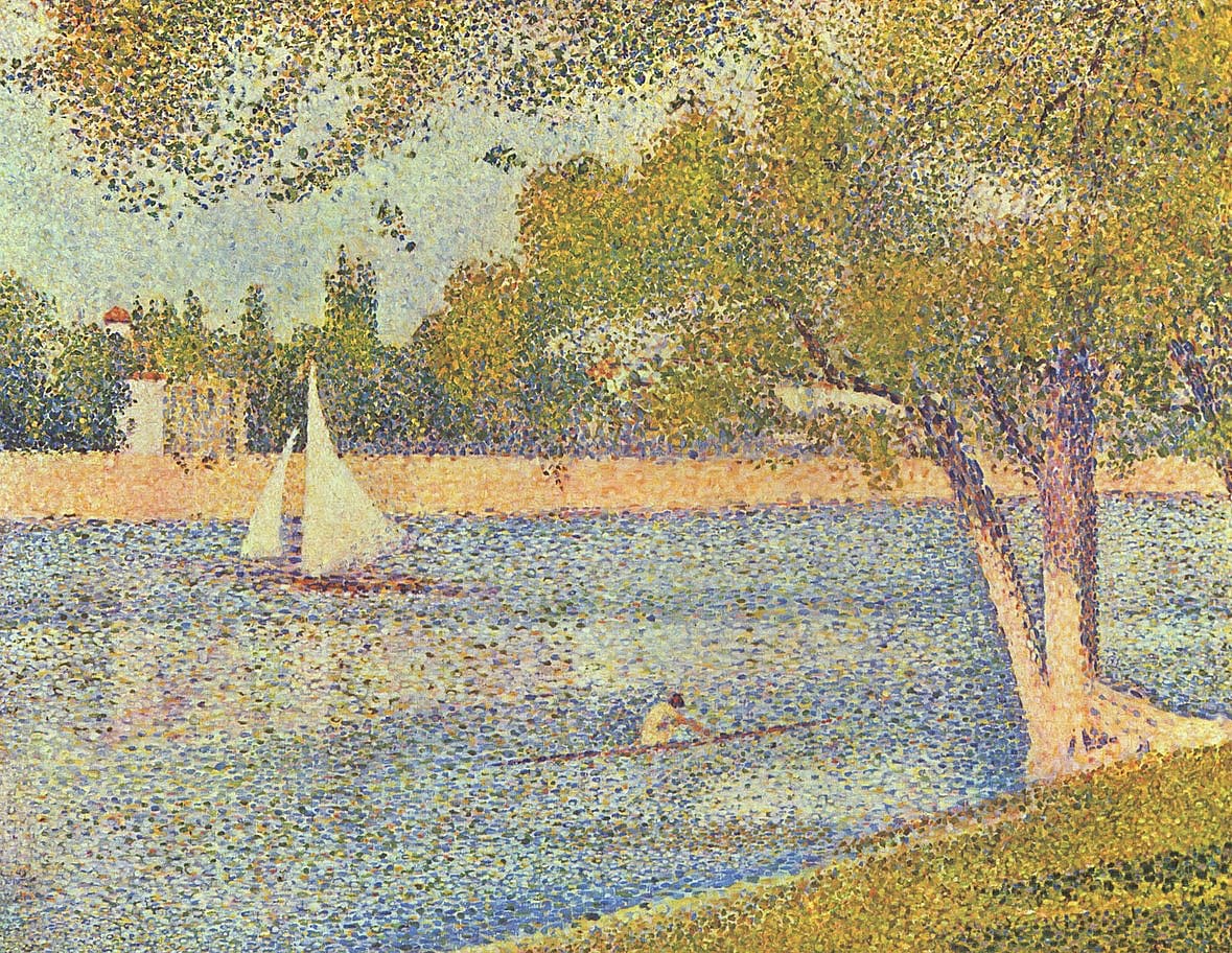 художник Жорж-Пьер Сёра (Georges-Pierre Seurat) картины – 03