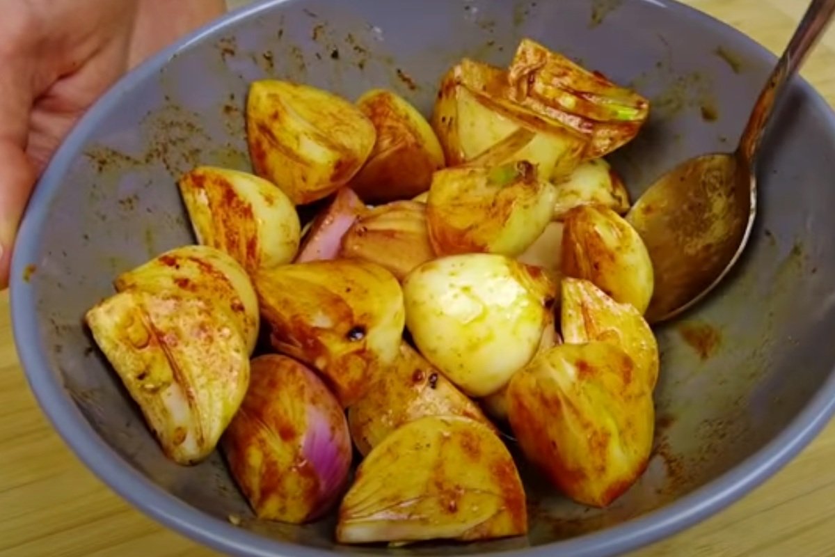 Как приготовить лук в духовке: вкус, будто приготовлен на мангале закуски,овощные блюда