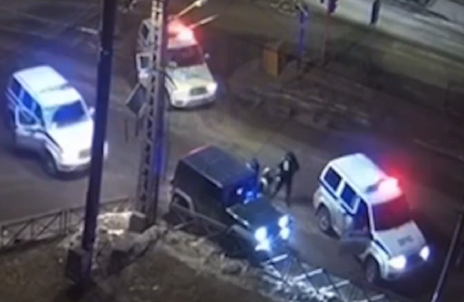 Погоня за джипом в Челябинской области попала на видео