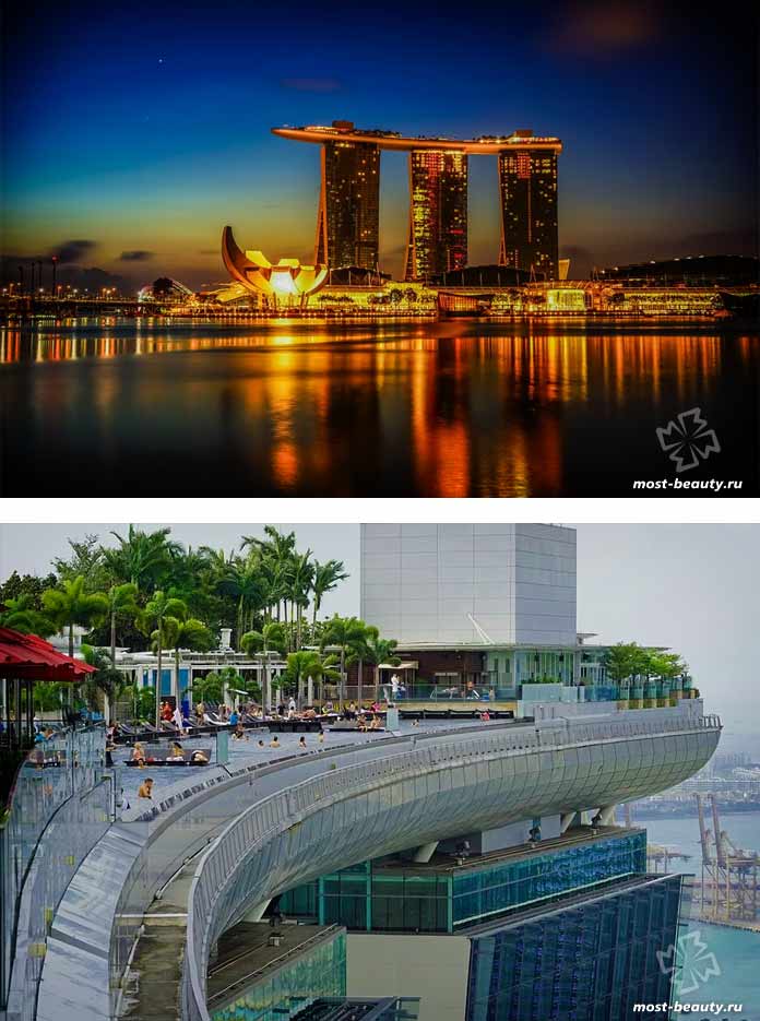Лучшие достопримечательности Азии: Отель Marina Bay Sands. CC0