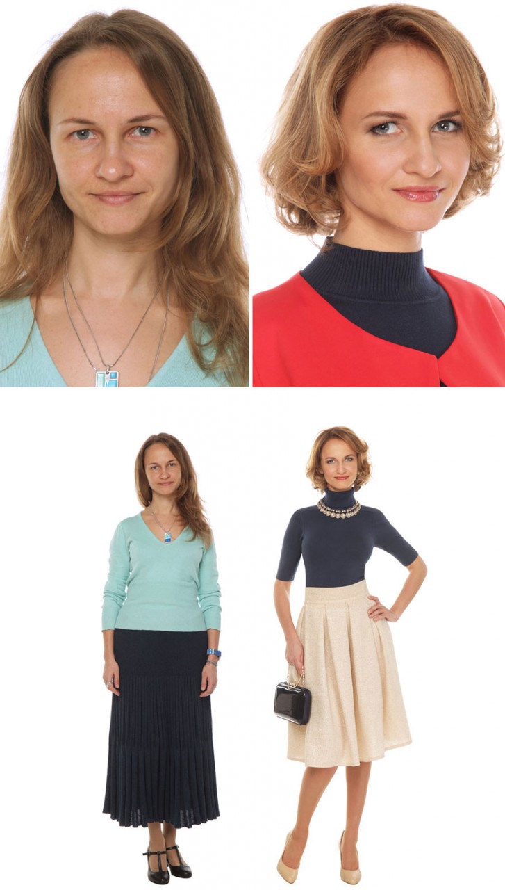 стилист превращает обычных женщин в королев