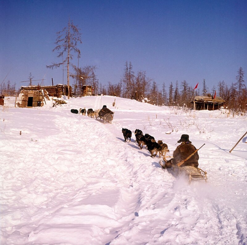 1970-е. На реке Лене 