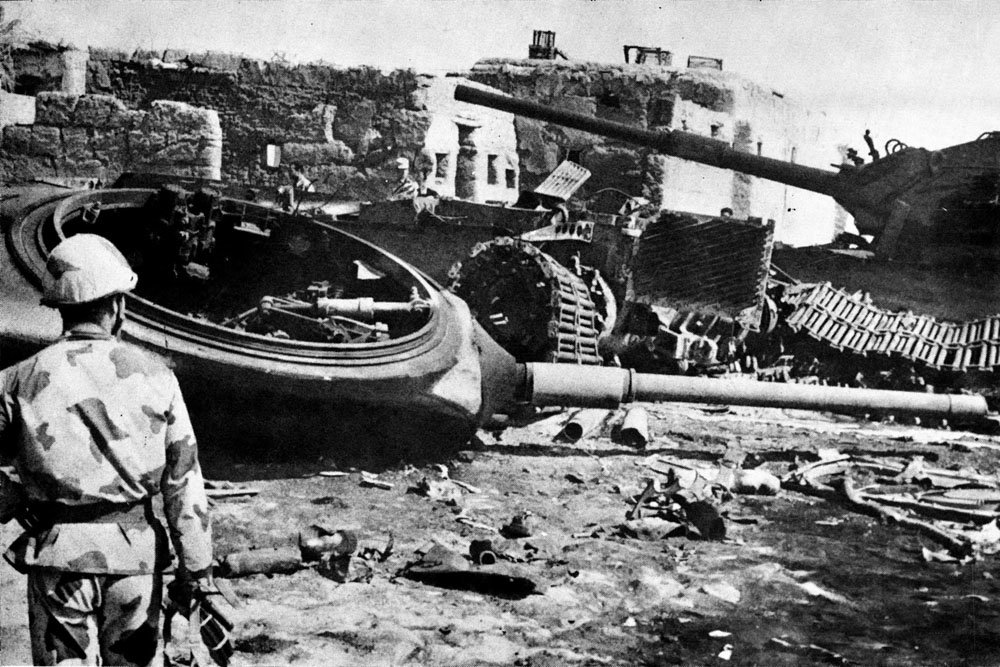 Танковая бойня на Синае: только один отряд египтян подбил 140 танков