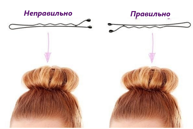 Как правильно пользоваться шпильками для волос и закреплять