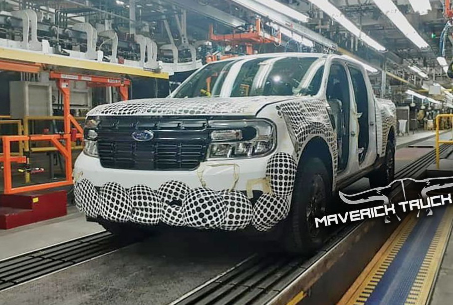 Новый пикап Ford на базе Focus сфотографировали на конвейере Новый пикап Ford на базе Focus сфотографировали на конвейере Новости
