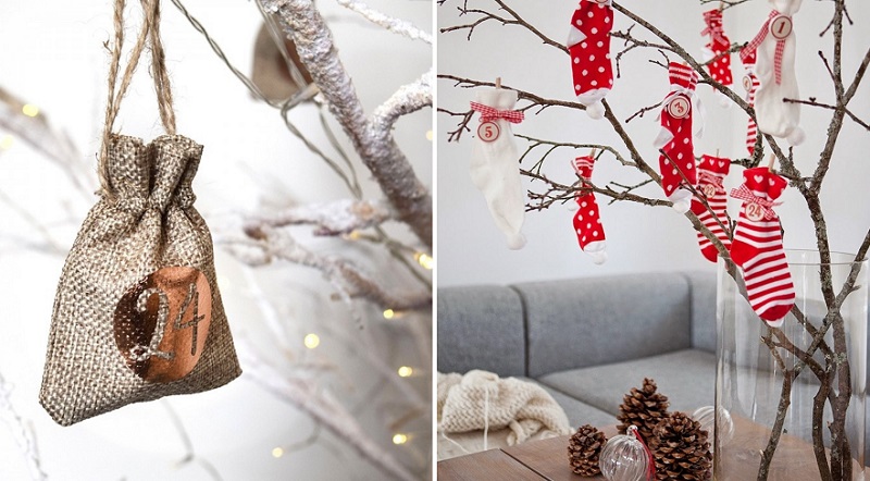 Стильное новогоднее деревце своими руками Стильное новогоднее деревце своими руками