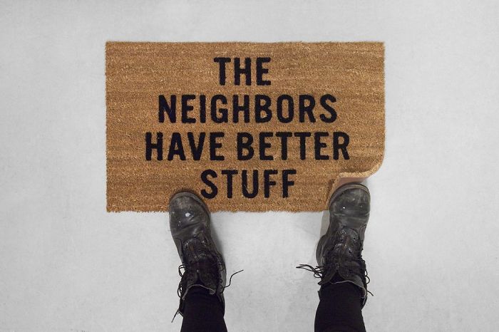 Creative Door Mat