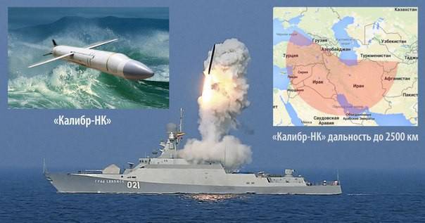 «Калибр» стреляет мимо ПРО оружие