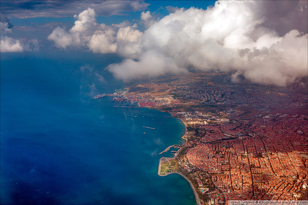 Стамбул с высоты высота,интересное,Стамбул,Турция