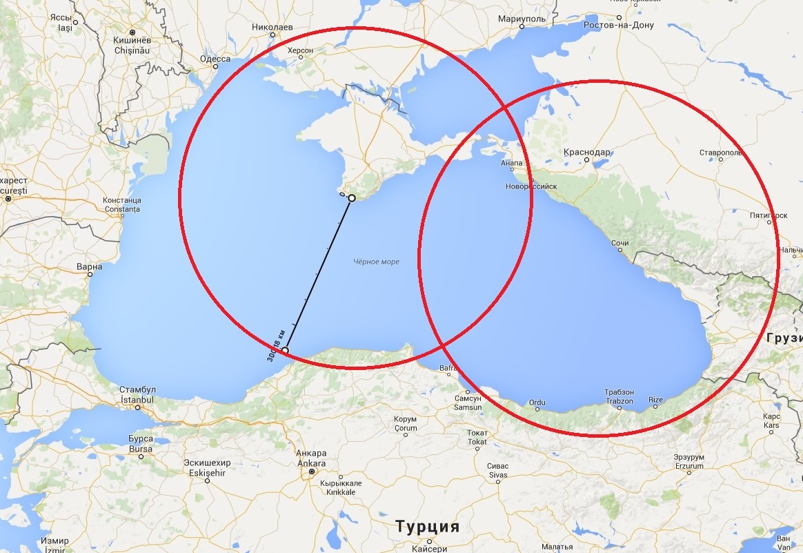 Россия турция черное море. С 400 радиус действия. Зона поражения в Крыму. Дальность поражения ракет Бастион. Зона поражения ракет по Крыму.