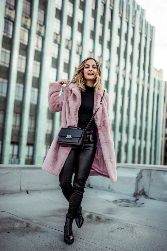 Клетка, кожа и шерсть: модные пальто на осень 2019 гардероб,мода и красота,модные тенденции,одежда и аксессуары