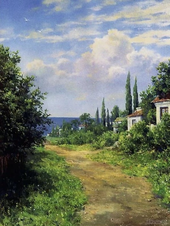 Изумрудные пейзажи 