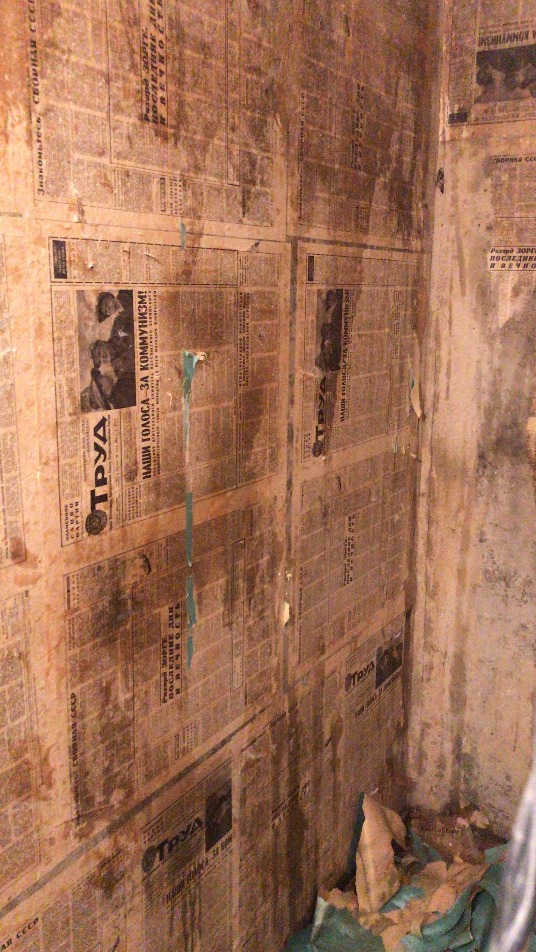 Девушка сдвинула шкаф в 108-летнем доме и нашла «капсулу времени» из обоев: самому новому слою 30 лет Девушка сдвинула шкаф в 108-летнем доме и нашла «капсулу времени» из обоев: самому новому слою 30 лет Культура