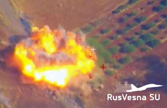 СРОЧНО: Мощные взрывы! — ВКС России уничтожили тайные базы иностранных наёмников в Сирии (ВИДЕО) | Русская весна