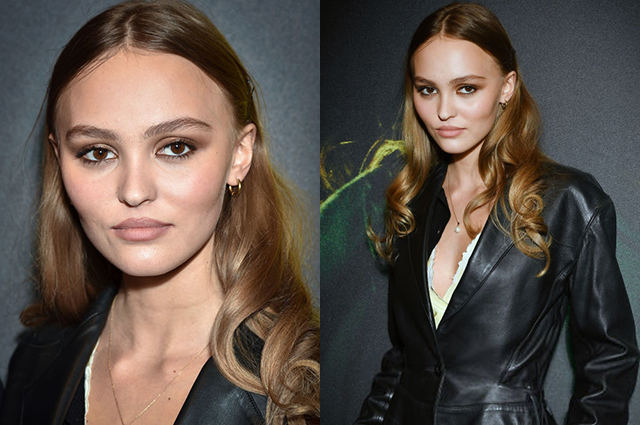 Парижский рок: Лили-Роуз Депп в кожаном жакете на премьере фильма