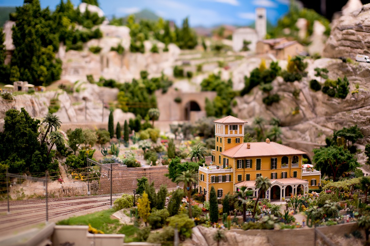 Музей маленьких чудес — Miniatur  Wunderland  в Гамбурге Дальние дали