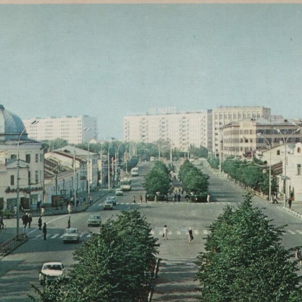 Вологда, улица Мира. 70-е или 80-е годы. То есть такая Вологда, какой я её впервые увидел.