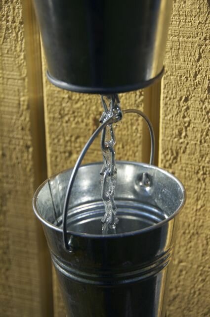 Оригинальный слив дождевой воды, для своего дома! Идеи декора для дома и дачи,идеи и вдохновение