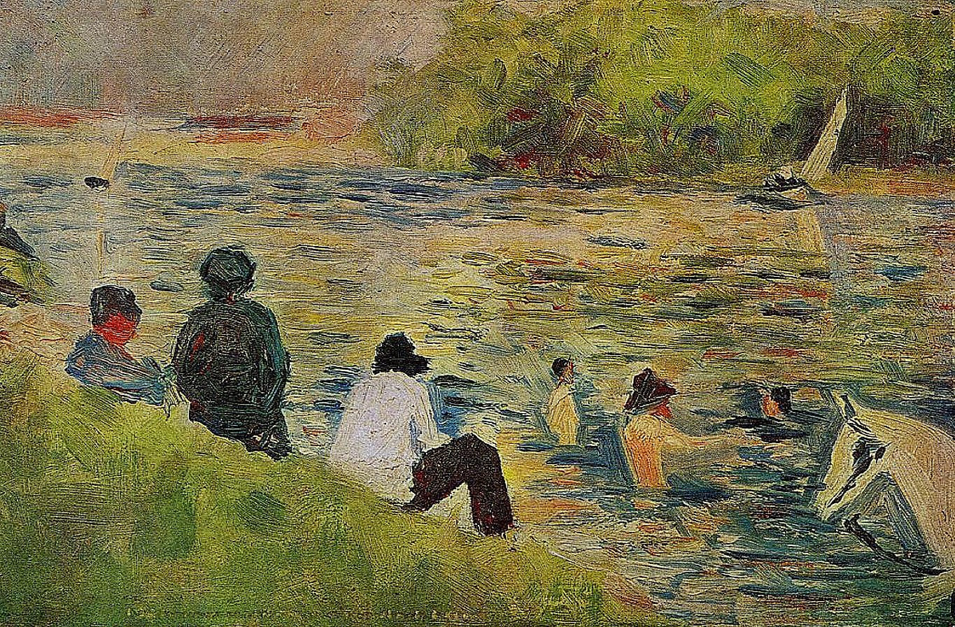 художник Жорж-Пьер Сёра (Georges-Pierre Seurat) картины – 15