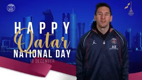 «ПСЖ» поздравил Катар с Национальным днем. Месси, Неймар, Рамос и Мбаппе снялись в видео