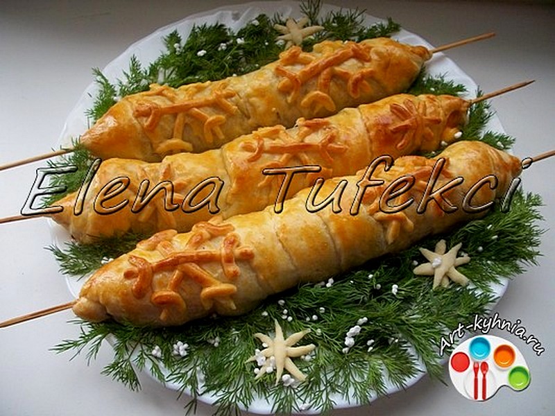Шашлык в тесте Шашлык в тесте