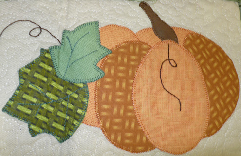 Лоскутное шитьё - салфетка с тыковй Лоскутное шитьё - салфетка с тыковй лоскутное шитьё,рукоделие,своими руками,сделай сам