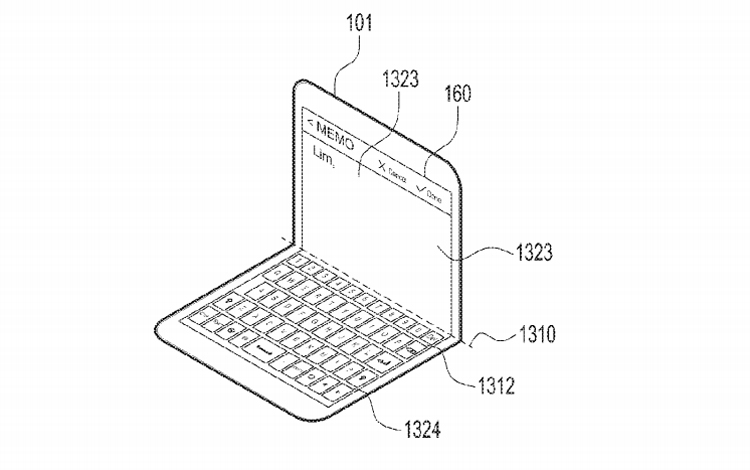 Смартфон Samsung с гибким дисплеем сможет складываться в любую сторону будет, Samsung, варианта, складываться, устройство, патент, одном, учётом, видно, Информации, рамки, широкие, довольно, имеет, дисплей, гибкий, изображениях, расположении, аппарате На, реализованы