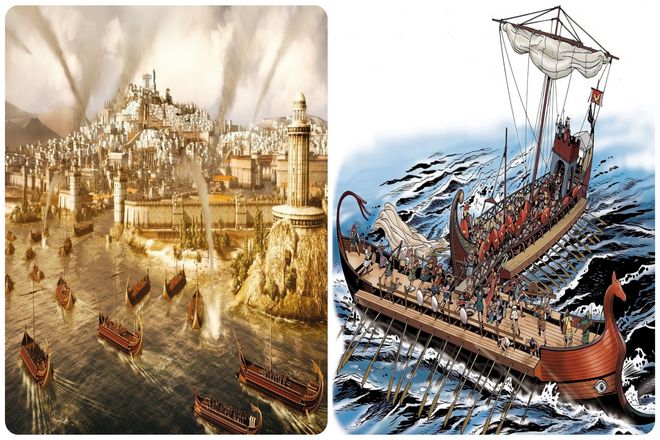 Вдоль северных границ были созданы эскадры для удовлетворения потребностей побережий и рек по мере расширения империи. Флот, естественно, сыграл жизненно важную роль в завоевании Британии.