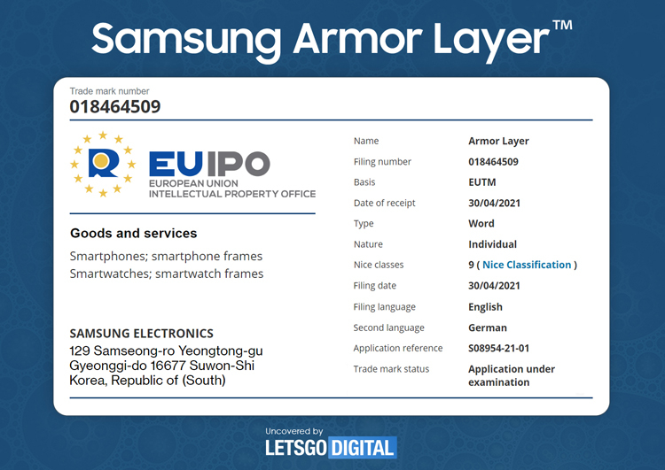 Samsung разрабатывает «броню» для смартфонов с гибким дисплеем Armor, Layer, смартфонов, полагают, призванные, интеллектуальной, марки, Galaxy, повысить, гибким, собственности, Samsung, таких, может, исключено, примеру, станут, решениями, техническими, новыми
