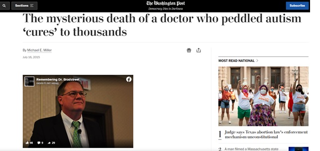 ПОПЛАТИЛИСЬ ЗА ПРАВДУ? ПОЧЕМУ ПОГИБЛА ГРУППА ВРАЧЕЙ, НАШЕДШИХ РАК В ВАКЦИНАХ геополитика