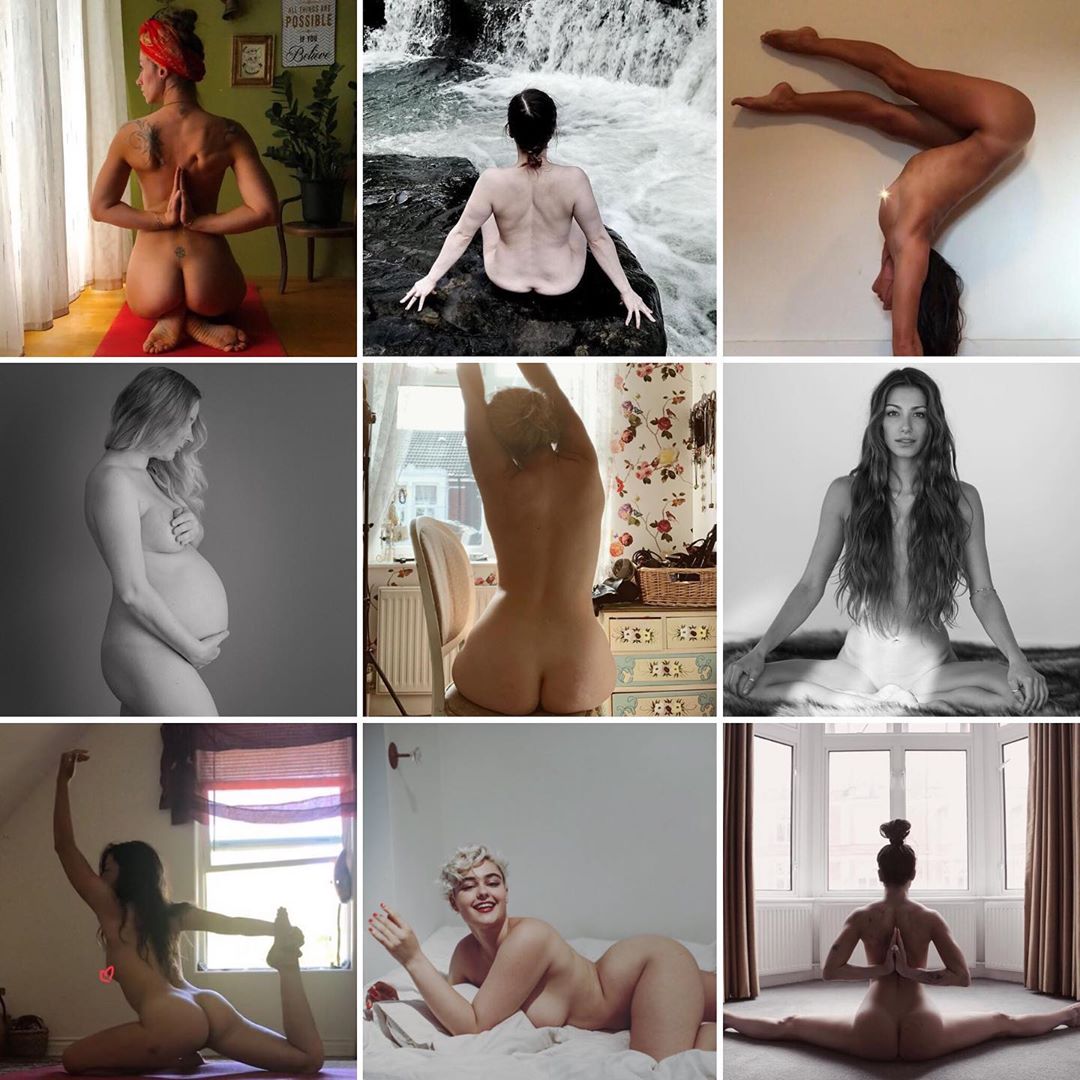 Новые фото Nude Yoga Girl фотография