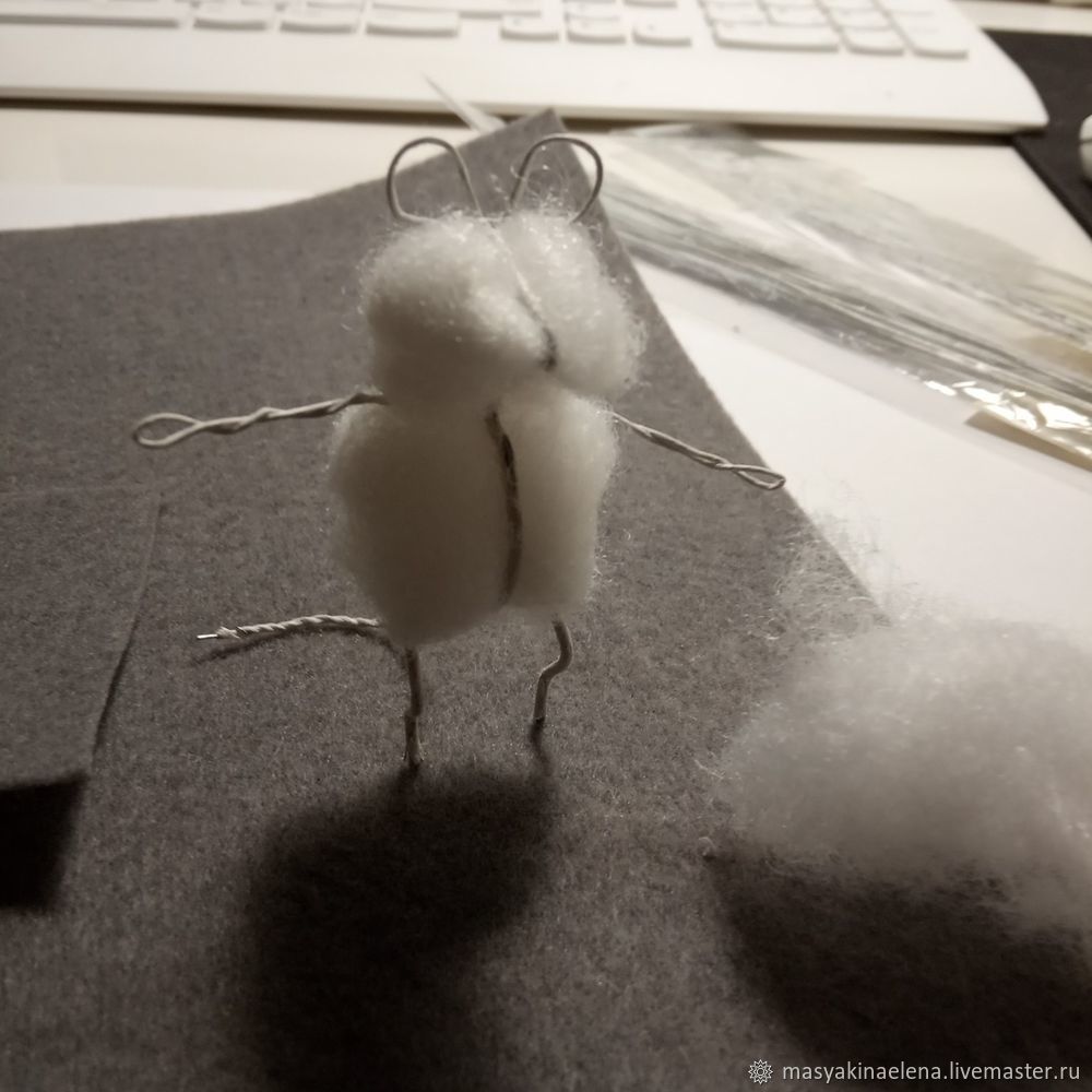 Мастерим мышонока из фетра своими руками Мастерим мышонока из фетра своими руками валяние из шерсти,игрушки,мышенок,рукоделие,своими руками,сделай сам