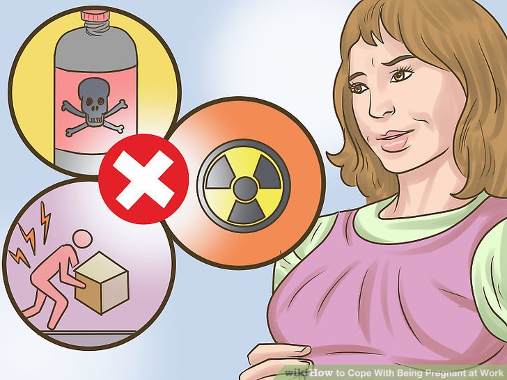 Image titled Cope With Being Pregnant at Work Step 1