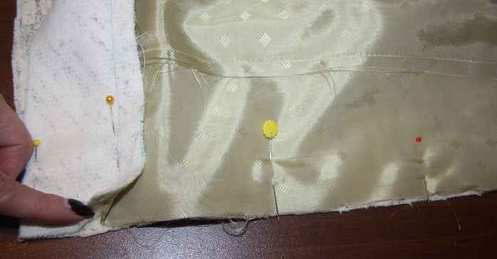 Обработка низа пальто обтачкой с подкладкой крой и шитьё,обтачка,Одежда,подкладка