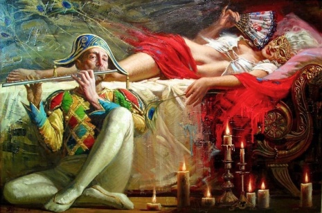 Художник Олег Турчин. Арлекин-философ Художник Олег Турчин. Арлекин-философ