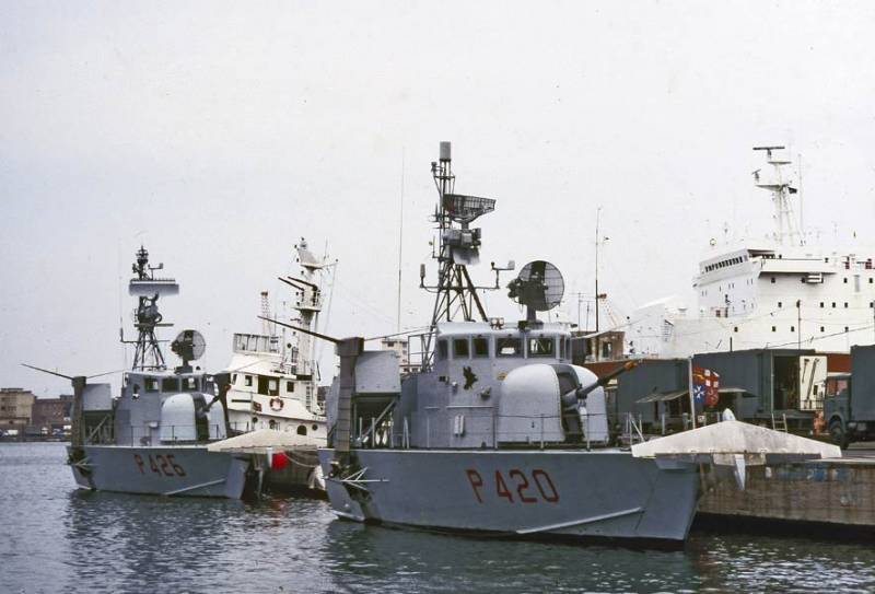 Пингвин на коньках. Ракетные катера типа «Sparviero» вмф