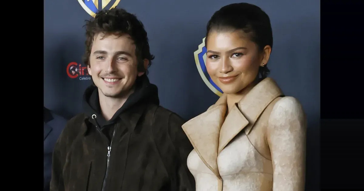 Зендая в "песочном" наряде, Тимоти Шаламе, Том Круз и его бывшая жена Николь Кидман посетили презентацию CinemaCon