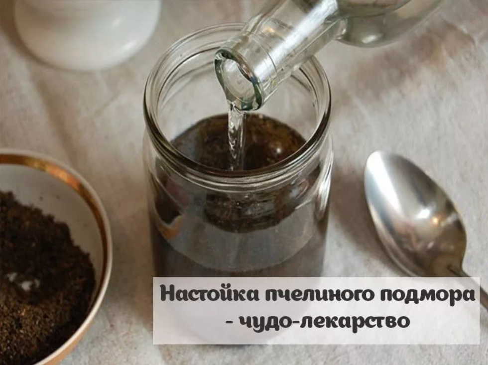 Настойка пчелиного подмора - эликсир от 100 болезней, даже онко
