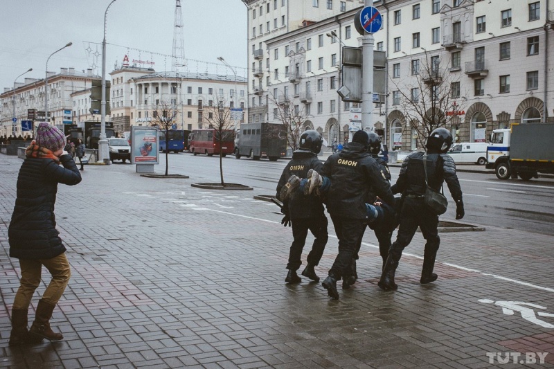 По следам вчерашнему Минских протестов, разбор полётов.